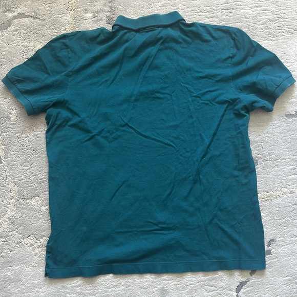 Salvatore Ferragamo Dark Teal Polo Shirt - Picture 6 of 6